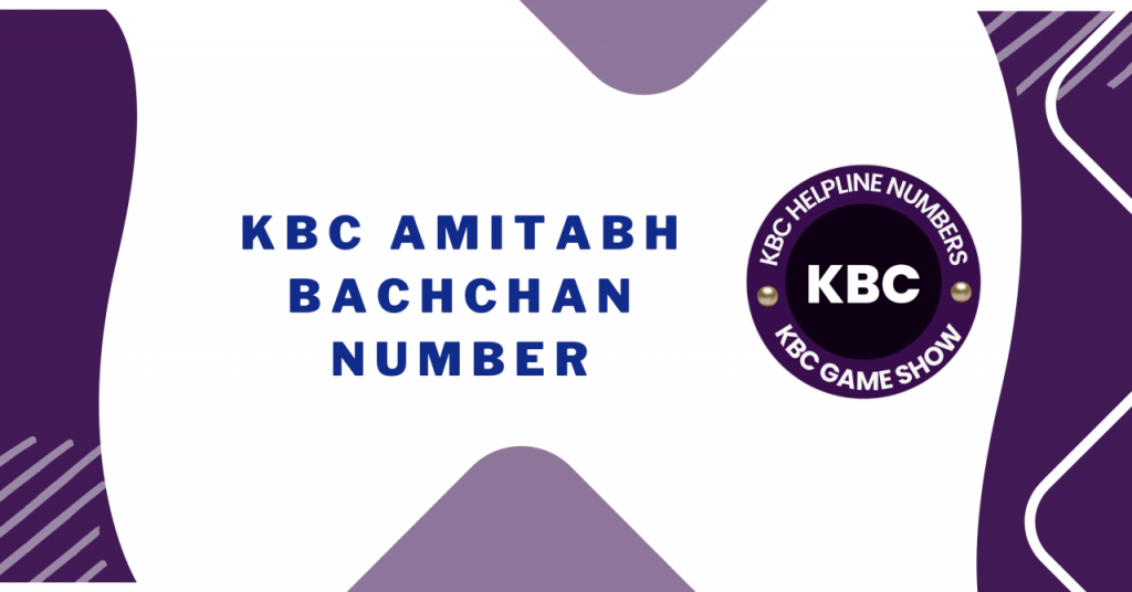 Kbc Amitabh Bachchan number