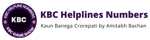 Kbc Helpline Numbers